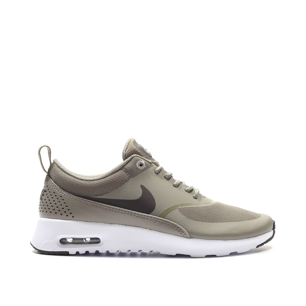 nike air max thea premium beige braun, Nike Wmns Air Max Thea (grey brown/white) - Free Shipping starts at 75€ - thegoodwillout.com